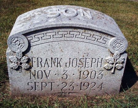 HANZLIK, FRANK J - Hancock County, Iowa | FRANK J HANZLIK 