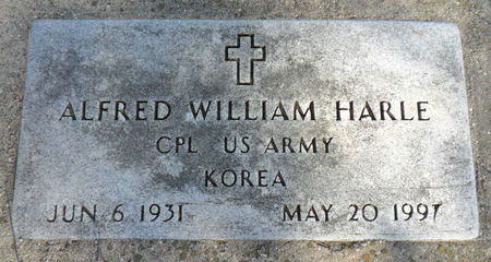 HARLE, ALFRED W - Hancock County, Iowa | ALFRED W HARLE 