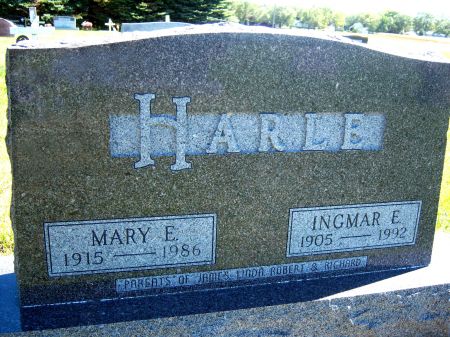 HARLE, MARY E - Hancock County, Iowa | MARY E HARLE 