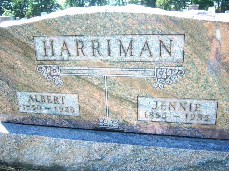 SWEIGER HARRIMAN, JENNIE - Hancock County, Iowa | JENNIE SWEIGER HARRIMAN 