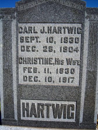 HARTWIG, CHRISTINE - Hancock County, Iowa | CHRISTINE HARTWIG 