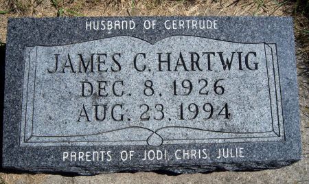 HARTWIG, JAMES C - Hancock County, Iowa | JAMES C HARTWIG 