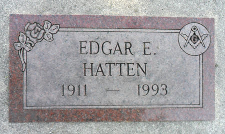 HATTEN, EDGAR E - Hancock County, Iowa | EDGAR E HATTEN 