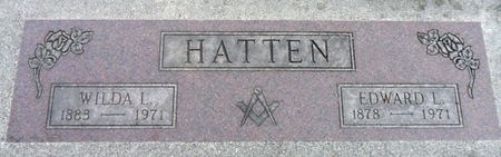 HATTEN, EDWARD L - Hancock County, Iowa | EDWARD L HATTEN 