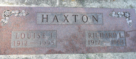 HAXTON, RICHARD L - Hancock County, Iowa | RICHARD L HAXTON 