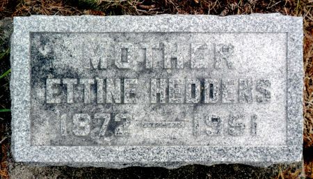 CRAMER HEDDENS, ETTINE - Hancock County, Iowa | ETTINE CRAMER HEDDENS 