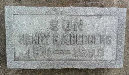 HEDDENS, HENRY G A - Hancock County, Iowa | HENRY G A HEDDENS 