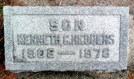 HEDDENS, KENNETH C - Hancock County, Iowa | KENNETH C HEDDENS 
