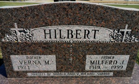 HILBERT, MILFERD J - Hancock County, Iowa | MILFERD J HILBERT 