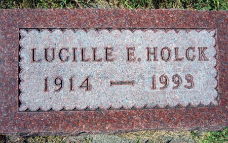 RACHOW HOLCK, LUCILLE E - Hancock County, Iowa | LUCILLE E RACHOW HOLCK 