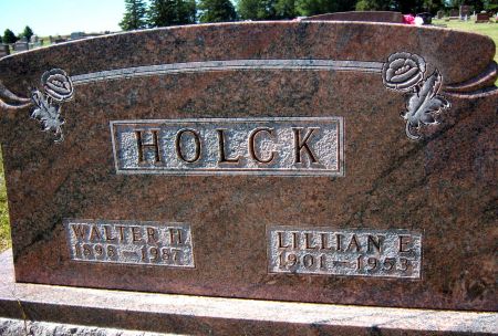 HOLCK, WALTER H - Hancock County, Iowa | WALTER H HOLCK 