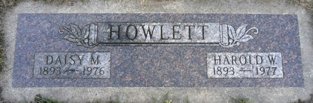 HOWLETT, HAROLD W - Hancock County, Iowa | HAROLD W HOWLETT 