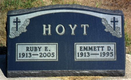 HALFPOP HOYT, RUBY E - Hancock County, Iowa | RUBY E HALFPOP HOYT 