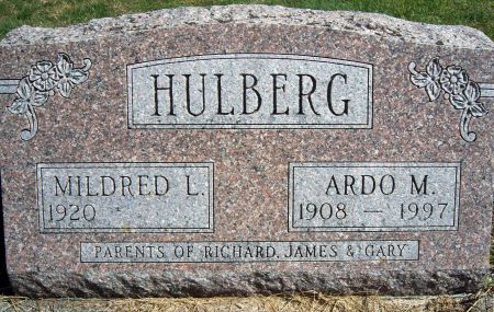 HULBERG, ARDO M - Hancock County, Iowa | ARDO M HULBERG 
