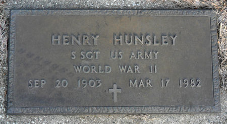 HUNSLEY, HENRY - Hancock County, Iowa | HENRY HUNSLEY 