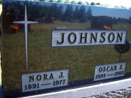 NELSON JOHNSON, NORA J - Hancock County, Iowa | NORA J NELSON JOHNSON 