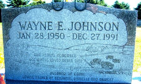 JOHNSON, WAYNE E - Hancock County, Iowa | WAYNE E JOHNSON 