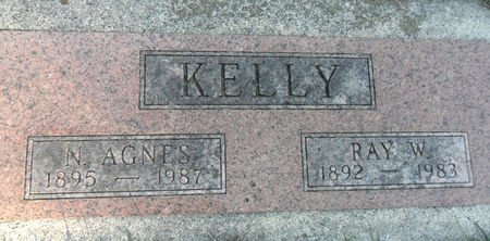 AAGESON KELLY, N AGNES - Hancock County, Iowa | N AGNES AAGESON KELLY 