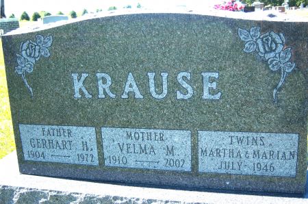 KRAUSE, GERHART H - Hancock County, Iowa | GERHART H KRAUSE 