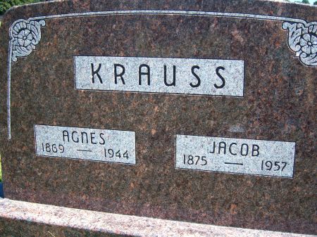 KRAUSS, JACOB - Hancock County, Iowa | JACOB KRAUSS 