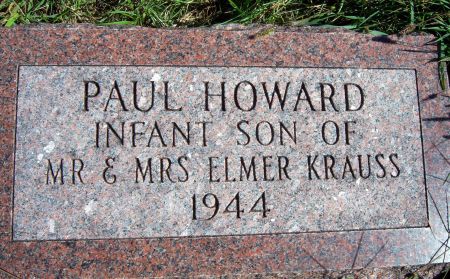 KRAUSS, PAUL H - Hancock County, Iowa | PAUL H KRAUSS 