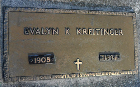 KREITINGER, EVALYN K - Hancock County, Iowa | EVALYN K KREITINGER 