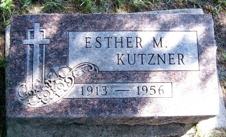 WETTERLING KUTZNER, ESTHER M - Hancock County, Iowa | ESTHER M WETTERLING KUTZNER 