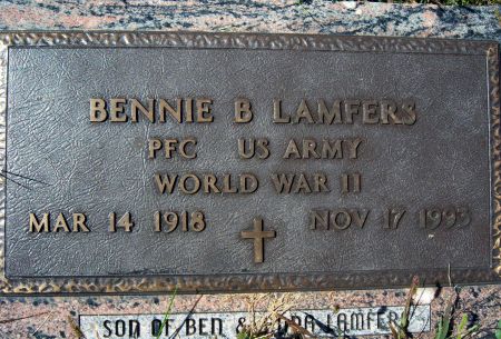 LAMFERS, BENNIE B - Hancock County, Iowa | BENNIE B LAMFERS 