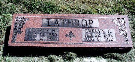 LATHROP, EVELYN C - Hancock County, Iowa | EVELYN C LATHROP 