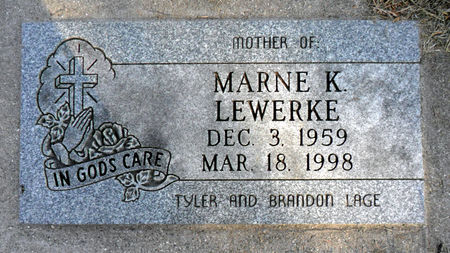 LEWERKE, MARNE K - Hancock County, Iowa | MARNE K LEWERKE 