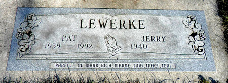 RAPP LEWERKE, PAT - Hancock County, Iowa | PAT RAPP LEWERKE 
