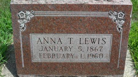 MCKOWN LEWIS, ANNA T - Hancock County, Iowa | ANNA T MCKOWN LEWIS 