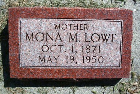 LOWE, MONA M - Hancock County, Iowa | MONA M LOWE 