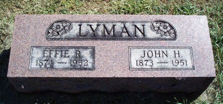 LYMAN, EFFIE R - Hancock County, Iowa | EFFIE R LYMAN 