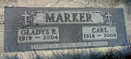 MARKER, CARL - Hancock County, Iowa | CARL MARKER 
