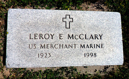 MCCLARY, LEROY E - Hancock County, Iowa | LEROY E MCCLARY 