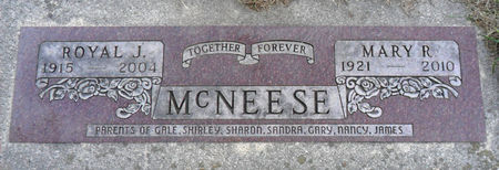 MCNEESE, ROYAL J - Hancock County, Iowa | ROYAL J MCNEESE 