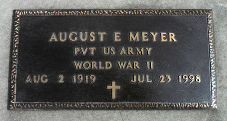 MEYER, AUGUST E - Hancock County, Iowa | AUGUST E MEYER 