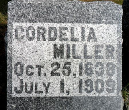 FORSYTH MILLER, CORDELIA - Hancock County, Iowa | CORDELIA FORSYTH MILLER 