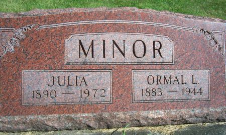 MINOR, ORMAL L - Hancock County, Iowa | ORMAL L MINOR 