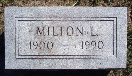 MORGAN, MILTON L - Hancock County, Iowa | MILTON L MORGAN 