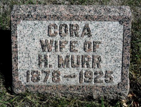 MURR, CORA - Hancock County, Iowa | CORA MURR 