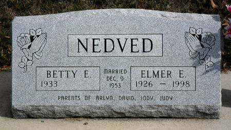 NEDVED, ELMER E - Hancock County, Iowa | ELMER E NEDVED 
