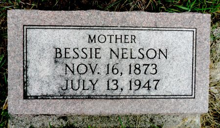 NELSON, BESSIE - Hancock County, Iowa | BESSIE NELSON 