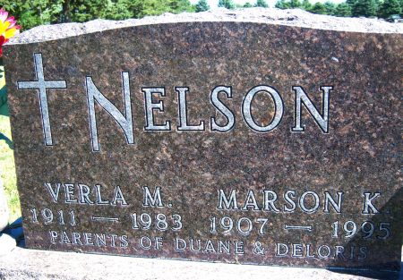 NELSON, MARSON K - Hancock County, Iowa | MARSON K NELSON 