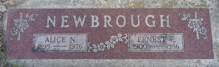 NEWBROUGH, ERNEST R - Hancock County, Iowa | ERNEST R NEWBROUGH 