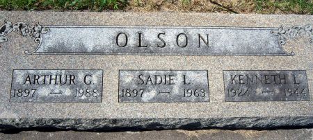 OLSON, SADIE L - Hancock County, Iowa | SADIE L OLSON 