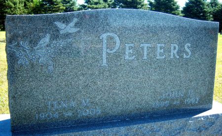 PETERS, TENA M - Hancock County, Iowa | TENA M PETERS 