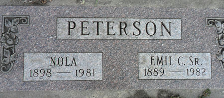 PETERSON, NOLA - Hancock County, Iowa | NOLA PETERSON 