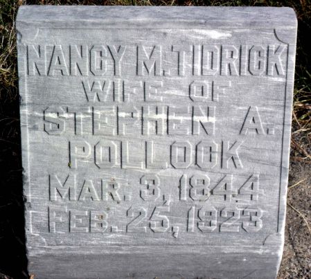 TIDRICK POLLOCK, NANCY M - Hancock County, Iowa | NANCY M TIDRICK POLLOCK 